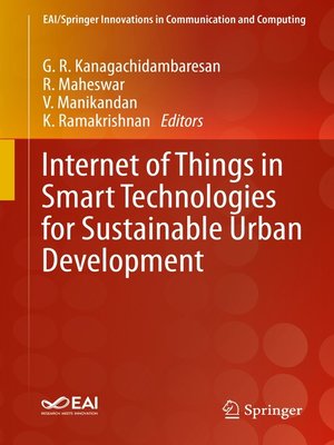 cover image of Internet of Things in Smart Technologies for Sustainable Urban Development